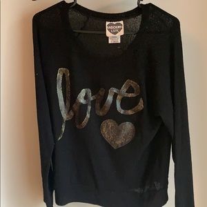Black Long Sleeved Sweater